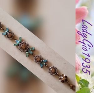 Crystal Cluster Bracelet